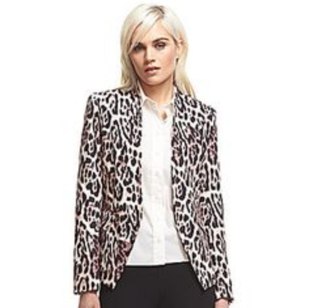 Robert Rodriguez Sia Leopard Print Blazer - Picture 7 of 7